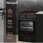 Плита Weissgauff WES 2V16 BE