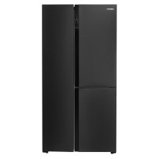 Холодильник Hyundai CS5073FV (No Frost, A+, 3-камерный, Side by Side, инверторный компрессор, 91.1x183x65.6см, графит)