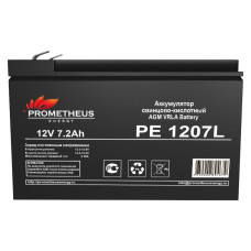 Батарея Prometheus energy PE 12072L (12В, 7,2Ач) [PE 12072L]