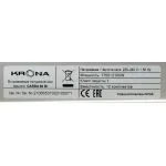 Посудомоечная машина Krona GARDA 60 BI