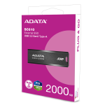 Внешний жесткий диск SSD 1Тб ADATA (550/500 Мб/с, USB 3.2 Gen 2 Type-A, внешний)