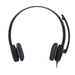 Гарнитура Logitech Stereo Headset H151 (оголовье, 3.5 мм, 1.8м, накладные, mini jack 3.5 mm combo, 80г)