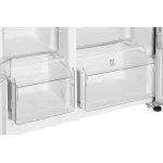 Холодильник Kraft KF-MS5701BI (No Frost, A++, 2-камерный, Side by Side, объем 595:390/205л, инверторный компрессор, черный)