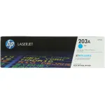 Тонер-картридж HP 203A (голубой; 1300стр; M254, 280, 281)