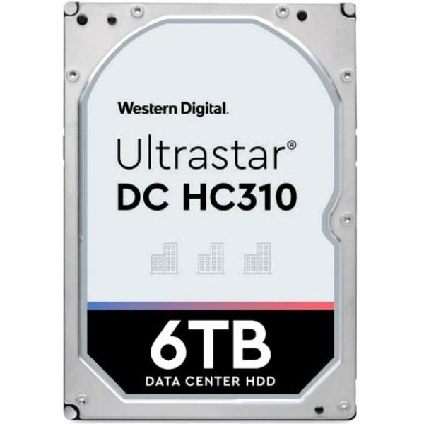 Жесткий диск HDD 6Тб Western Digital Ultrastar DC HC310 (3.5