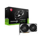 Видеокарта GeForce RTX 4070 2505МГц 12Гб MSI VENTUS OC (GDDR6X, 192бит, 1xHDMI, 3xDP)