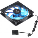 Кулер для корпуса Aerocool Motion 12 Plus Blue (22,1дБ, 120x120x25мм, 3-pin)