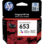 HP 653 (многоцветный; 5стр; DeskJet Plus Ink Advantage 6075, 6475)