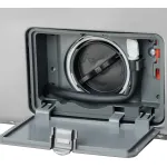 Стиральная машина Бирюса WM-SM510/10 M(фронтальная узкая, класс стирки/отжима/э.потребления: A+++ , макс: 5кг, 1000 об/мин, инвертер, 59.5x85x41см, серый)