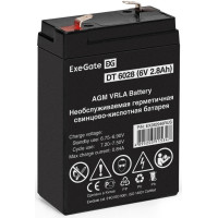Батарея ExeGate EX282946RUS (6В, 2,8Ач) [EX282946RUS]