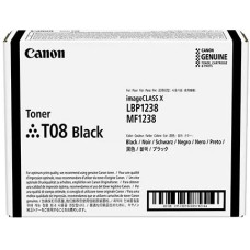 Тонер-картридж Canon T08 Black (3010C006) (черный; 11000стр; Canon i-SENSYS X 1238i, 1238iF, 1238P, 1238Pr)