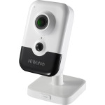Камера видеонаблюдения HiWatch DS-I214(B) (2,8 мм) (IP, внутренняя, кубическая, поворотная, 2Мп, 2.8-2.8мм, 1920x1080, 25кадр/с, 126°)