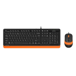 Клавиатура и мышь A4Tech Fstyler F1010 (кнопок 4, 1600dpi)
