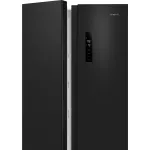 Холодильник Weissgauff WSBS 500 Inverter (No Frost, A+, 2-камерный, Side by Side, инверторный компрессор, черный)