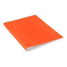 Папка Бюрократ Double Neon DNE07V10OR (A4, пластик, толщина пластика 0,7мм, оранжевый)