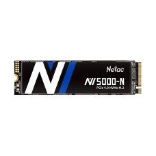 Жесткий диск SSD 500Гб Netac (2280, 4800/2700 Мб/с, 440000 IOPS, PCI-E, для ноутбука и настольного компьютера) [NT01NV5000N-500-E4X]