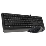Клавиатура и мышь A4Tech Fstyler F1010 (кнопок 4, 1600dpi)