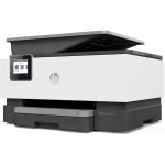 МФУ HP OfficeJet Pro 9010 (струйная, цветная, A4, 512Мб, 600x600dpi, авт.дуплекс, 1'500стр в мес, RJ-45, USB, Wi-Fi)