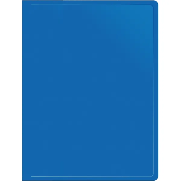 Папка с зажимом Buro ECB04PBLUE (зажимов 1, A4, пластик, толщина пластика 0,5мм, синий)