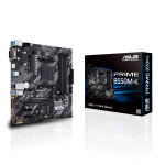 Материнская плата ASUS PRIME B550M-K (AM4, B550, 4xDDR4 DIMM, microATX, RAID SATA: 0,1,10)