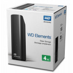 Внешний жесткий диск HDD 4Тб Western Digital Elements Desktop (3.5