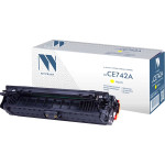 Тонер-картридж NV Print HP CE742A (желтый; LaserJet Color CP5220, CP5225, CP5225dn, CP5225n)