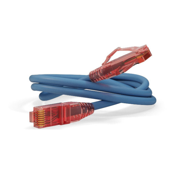 Патч-корд Hyperline PC-LPM-UTP-RJ45-RJ45-C5E-1M