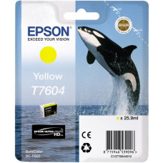 Чернильный картридж Epson C13T76044010 (желтый; 25,9стр; 26мл; SureColor SC-P600) [C13T76044010]