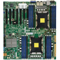 Материнская плата Supermicro X11DPH-T (LGA 3647, Intel C622, 16xDDR4 DIMM, E-ATX, RAID SATA: 0,1,10,5) [MBD-X11DPH-T-O]
