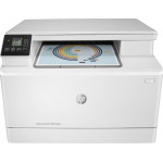 МФУ HP Color LaserJet Pro MFP M182n (цветная, A4, 256Мб, 16стр/м, 600x600dpi, 30'000стр в мес, RJ-45, USB)