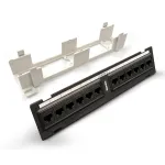 Патч-панель Hyperline PPW-12-8P8C-C5E (12порт, RJ45)