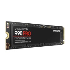 Жесткий диск SSD 1Тб Samsung 990 PRO (2280, 7450/6900 Мб/с, 1550000 IOPS, PCIe 4.0 x4 (NVMe), 1024Мб, для ноутбука и настольного компьютера) [MZ-V9P1T0BW]