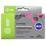 Cactus CS-EPT0826 (светло-пурпурный; 13,8стр; Stylus Photo R270, 290, RX590)
