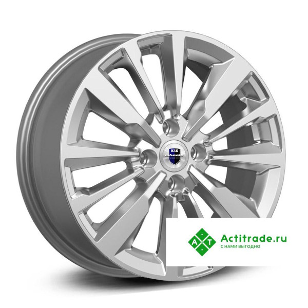 КиК Эрман R16/6.5J PCD 4x100 ET 40 ЦО 67,1 антрацитовый