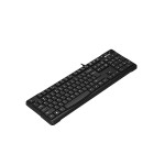 Клавиатура A4Tech KR-750 Black USB (классическая мембранные, 105кл)