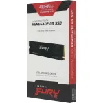 Жесткий диск SSD 4Тб Kingston (2280, 14800/14000 Мб/с, 2200000 IOPS, PCIe 5.0 x4)