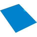 Папка-уголок Бюрократ EE310/1BLUA5 (A5, пластик, толщина пластика 0,15мм, синий)