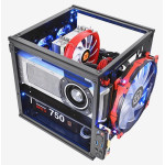 Корпус Thermaltake Core V1 CA-1B8-00S1WN-00 Black (Mini-Tower, 1x200мм)