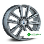 КиК Лацио R17/7.5J PCD 5x108 ET 45 ЦО 67,1 антрацитовый