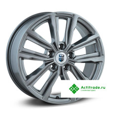 КиК Лацио R17/7.5J PCD 5x108 ET 45 ЦО 67,1 антрацитовый