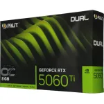 Видеокарта GeForce RTX 5060TI 2407МГц 8Мб Palit (GDDR7, 128бит, 1xHDMI, 3xDP)