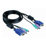 Кабель D-Link DKVM-CB (15-pin D-Sub (VGA), 15-pin D-Sub (VGA), 1,8м)