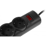 Сетевой фильтр Defender DFS 151 (1,8м, 6xEURO, 2,2кВт)