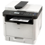 МФУ Ricoh M 320 (черно-белая, A4, 256Мб, 32стр/м, 1200x1200dpi, авт.дуплекс, 35'000стр в мес, RJ-45, USB)