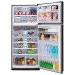 Холодильник Sharp SJ-XE55PMBE (No Frost, A++, 2-камерный, объем 536:388/148л, инверторный компрессор, 80x175x73,5см, бежевый)