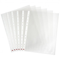 Папка-вкладыш Бюрократ -100T/25 (тисненые, A4+, 100мкм, упаковка 25шт) [100T/25]