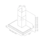 Вытяжка ELICA SPOT PLUS IX/A/90