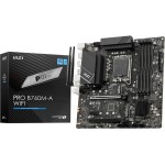 Материнская плата MSI PRO B760M-A WIFI (SocketLGA1700, Intel B760, 4xDDR5, microATX, RAID SATA: 0,1,15,5)