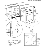 Электрический духовой шкаф Electrolux EOF3H50BK