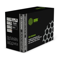Тонер-картридж Cactus HP CS-CE255AS (черный; 6000стр; LJ P3011, P3015) [CS-CE255AS]